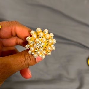 Ring some stones are out but doesn’t look bad at all